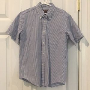 Brooks Brothers Boys Seersucker Shirt